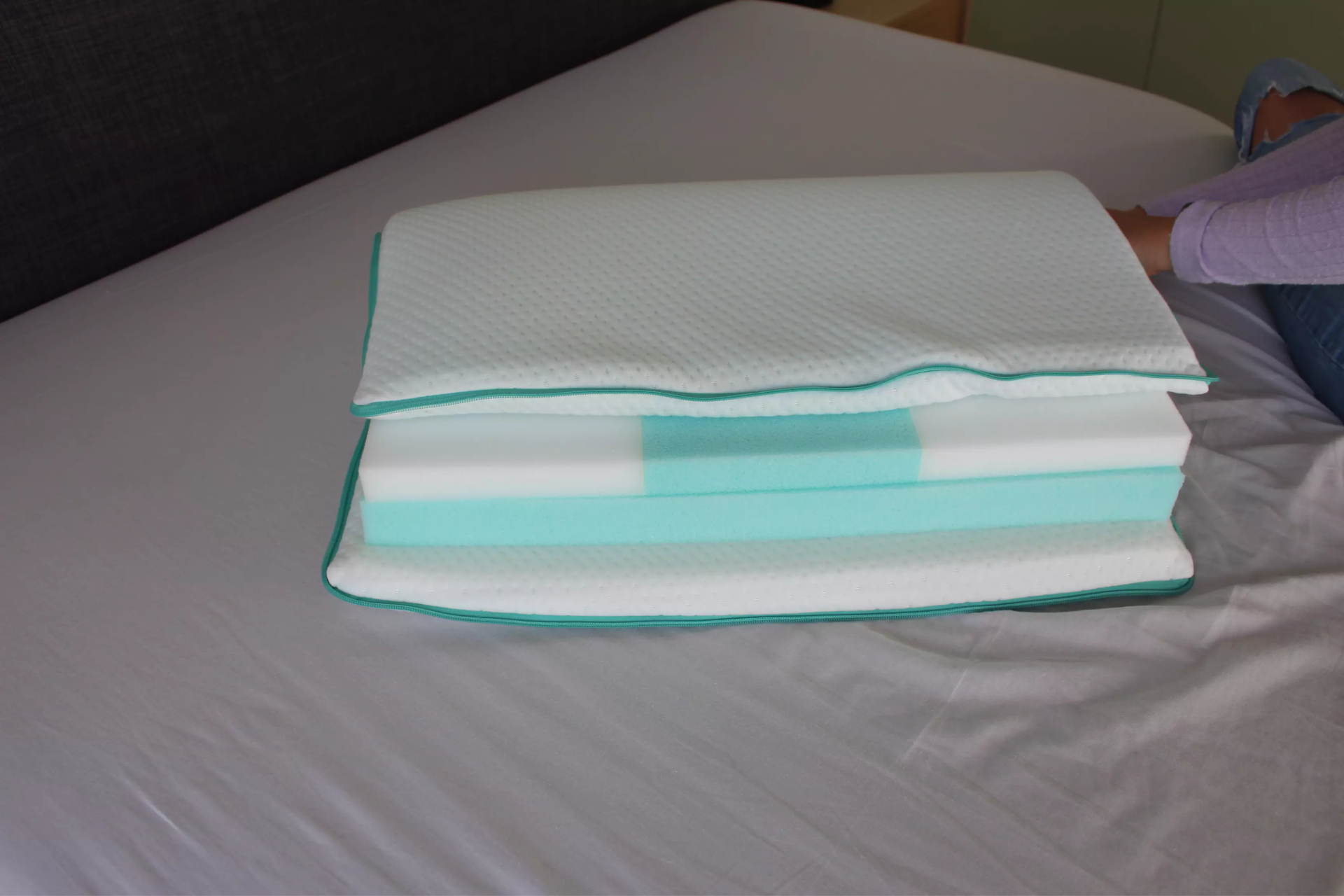 lilia sleep forever pillow sandwich design